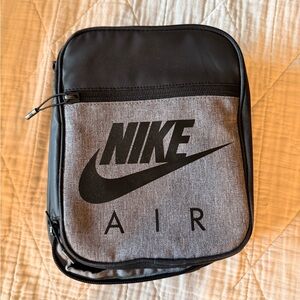 Nike Air Black and Gray Messenger Bag